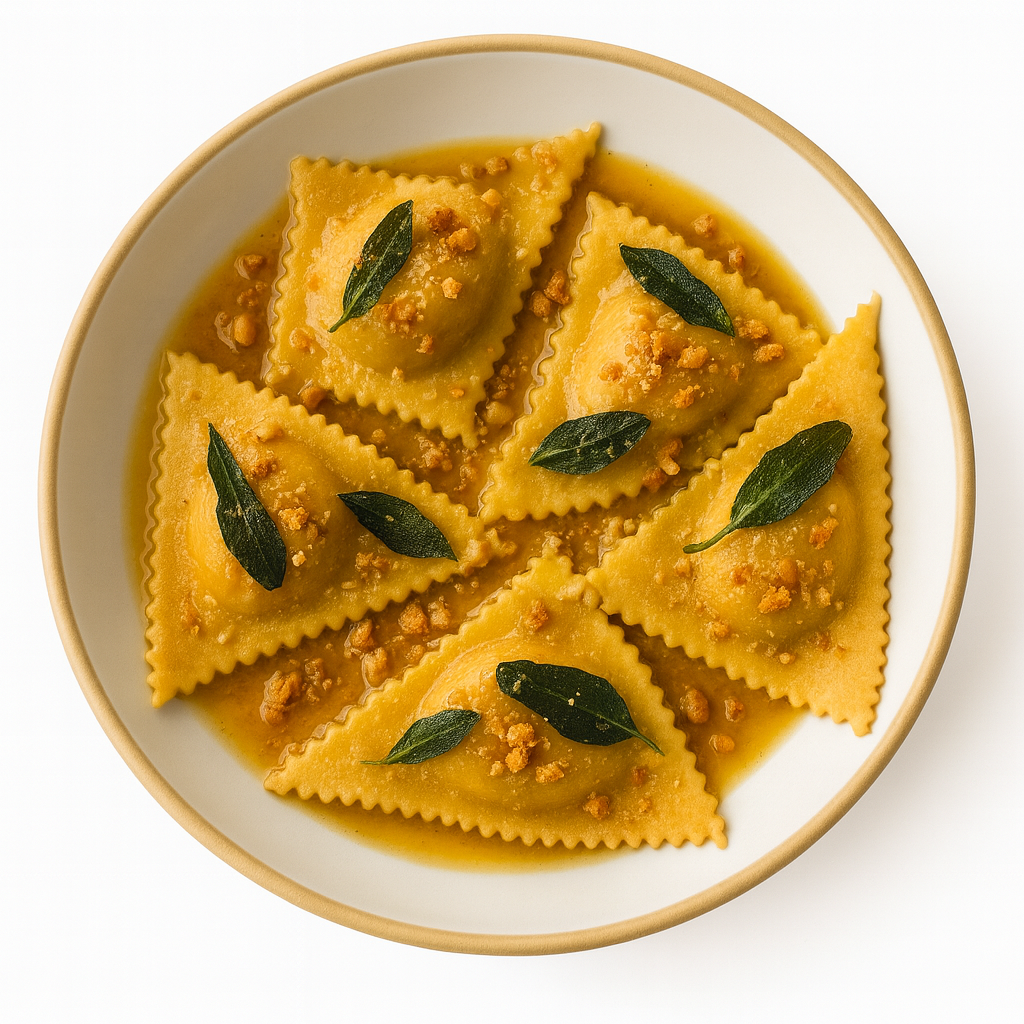 Ravioli Pumpkin & Amaretto