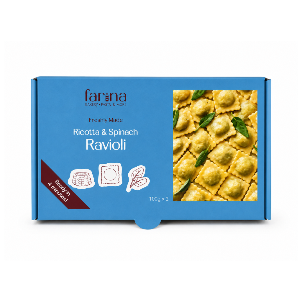 Ricotta & Spinach Ravioli Box (2 Servings)