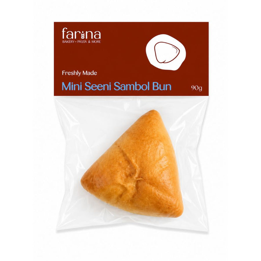 Seeni Sambol & Mozzarella Bun