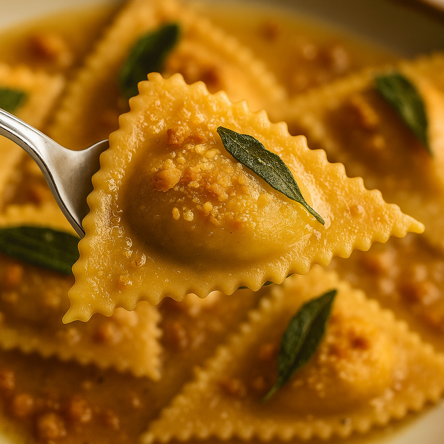 Ravioli Pumpkin & Amaretto